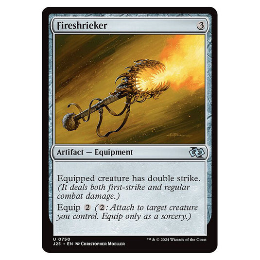 Fireshrieker 0750 card from the Magic The Gathering set Foundations Jumpstart