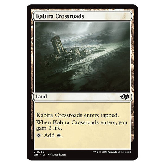 Kabira Crossroads 0768 card from the Magic The Gathering set Foundations Jumpstart