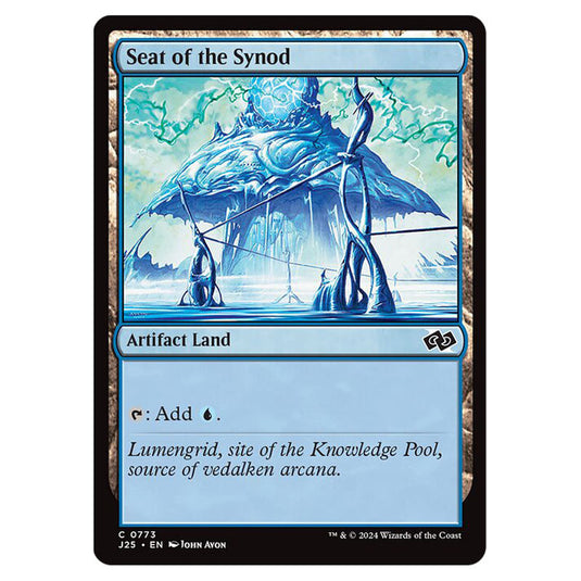 Seat of the Synod 0773 card from the Magic The Gathering set Foundations Jumpstart