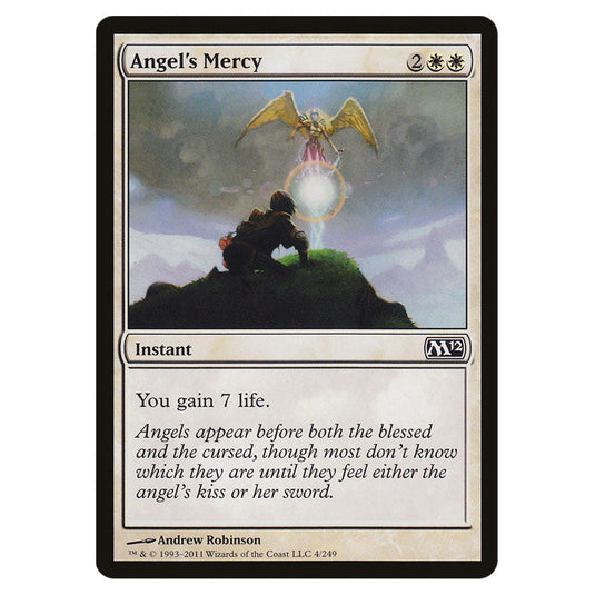 Angel's Mercy 0004 card from the Magic The Gathering set Magic 2012