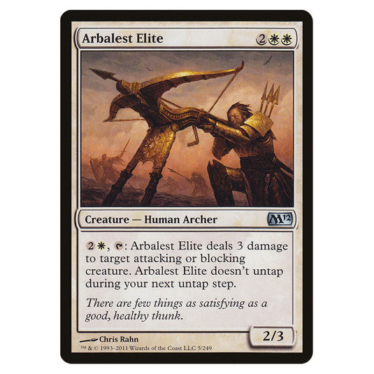 Arbalest Elite 0005 card from the Magic The Gathering set Magic 2012