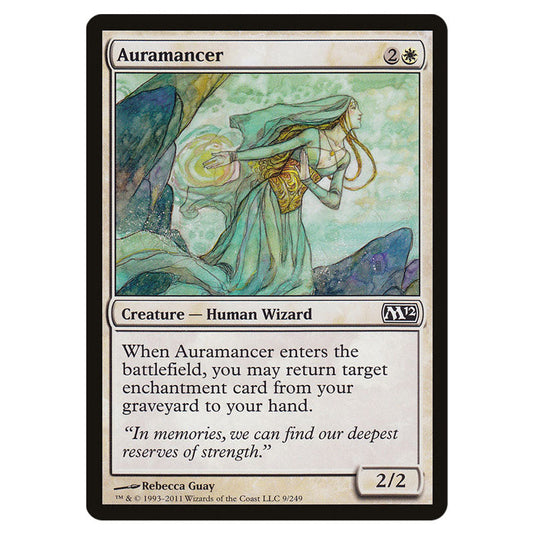 Auramancer 0009 card from the Magic The Gathering set Magic 2012