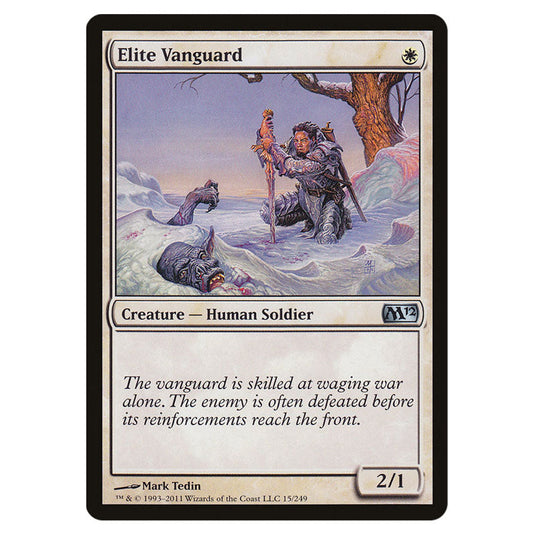 Elite Vanguard 0015 card from the Magic The Gathering set Magic 2012