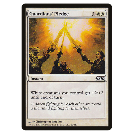 Guardians' Pledge 0022 card from the Magic The Gathering set Magic 2012