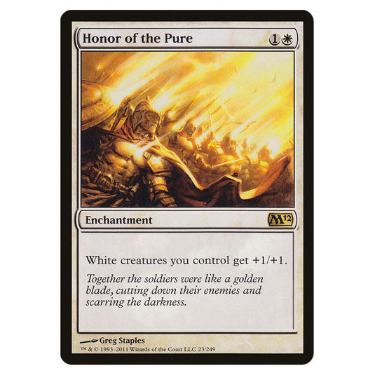 Honor of the Pure 0023 card from the Magic The Gathering set Magic 2012