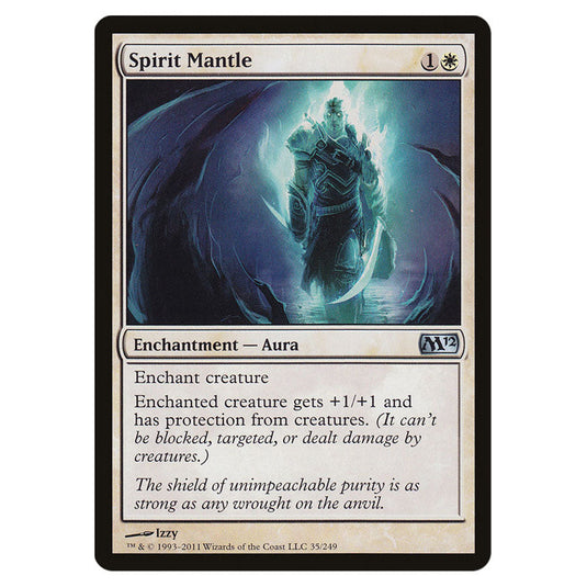 Spirit Mantle 0035 card from the Magic The Gathering set Magic 2012