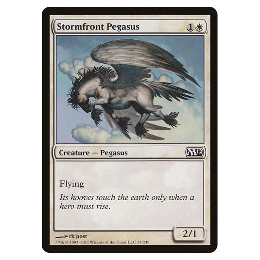 Stormfront Pegasus 0038 card from the Magic The Gathering set Magic 2012