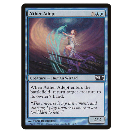 Aether Adept 0041 card from the Magic The Gathering set Magic 2012