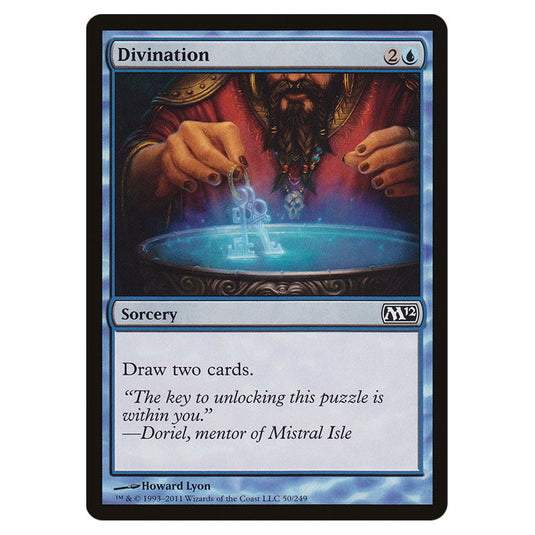 Divination 0050 card from the Magic The Gathering set Magic 2012