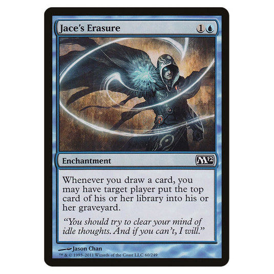 Jace's Erasure 0060 card from the Magic The Gathering set Magic 2012