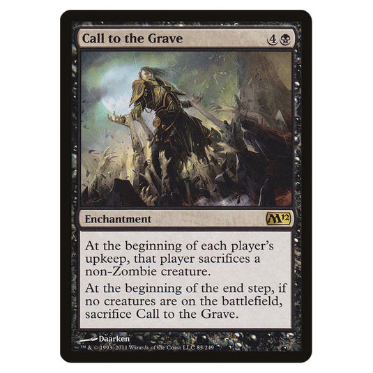 Call to the Grave 0085 card from the Magic The Gathering set Magic 2012