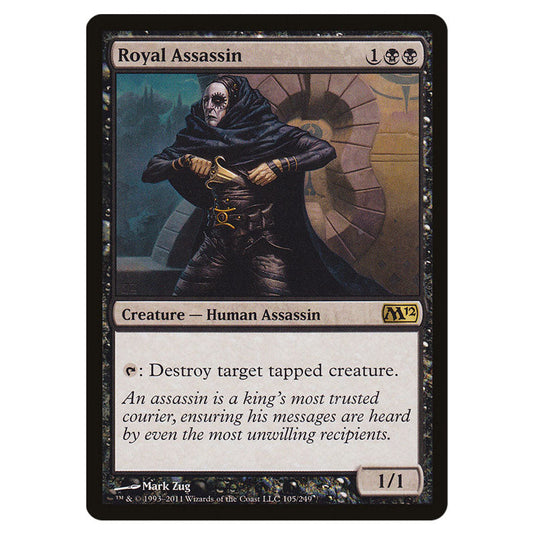 Royal Assassin 0105 card from the Magic The Gathering set Magic 2012