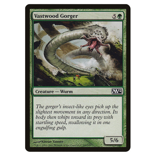 Vastwood Gorger 0200 card from the Magic The Gathering set Magic 2012