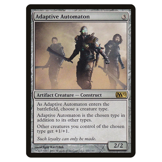 Adaptive Automaton 0201 card from the Magic The Gathering set Magic 2012