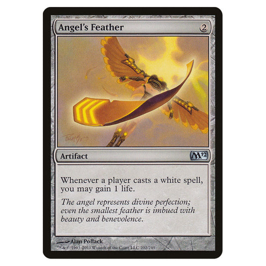 Angel's Feather 0202 card from the Magic The Gathering set Magic 2012