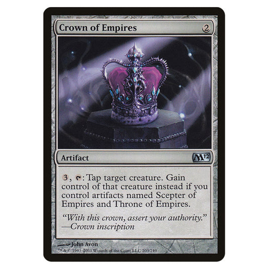 Crown of Empires 0203 card from the Magic The Gathering set Magic 2012