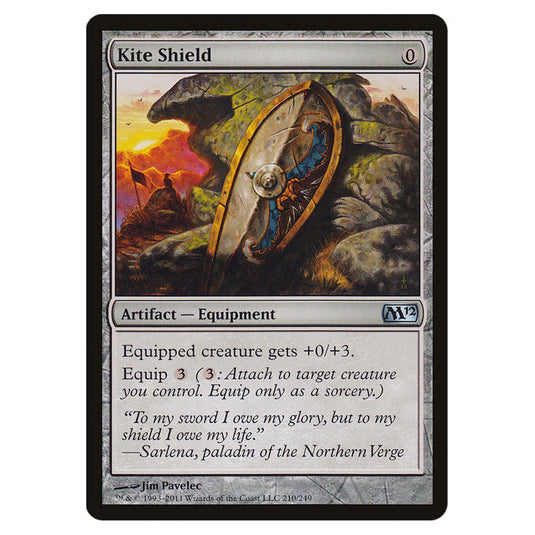 Kite Shield 0210 card from the Magic The Gathering set Magic 2012