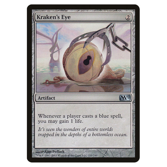 Kraken's Eye 0211 card from the Magic The Gathering set Magic 2012