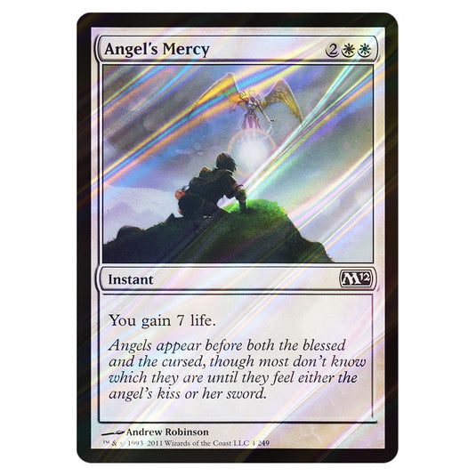 Angel's Mercy 0004 card from the Magic The Gathering set Magic 2012