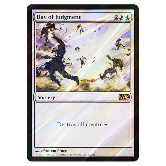 Day of Judgment 0012 card from the Magic The Gathering set Magic 2012