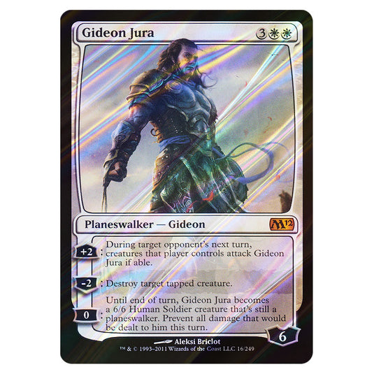 Gideon Jura 0016 card from the Magic The Gathering set Magic 2012