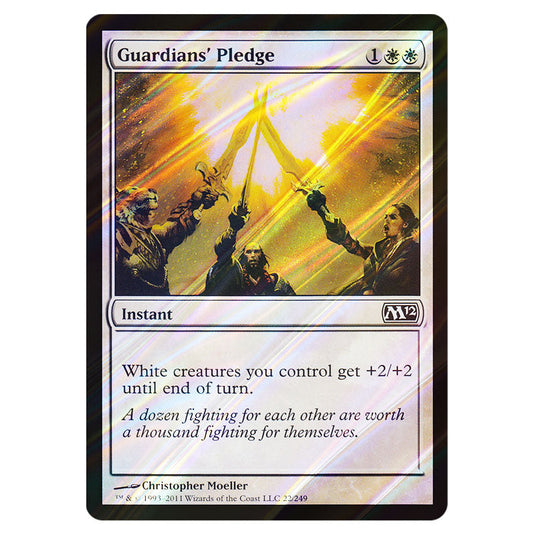 Guardians' Pledge 0022 card from the Magic The Gathering set Magic 2012