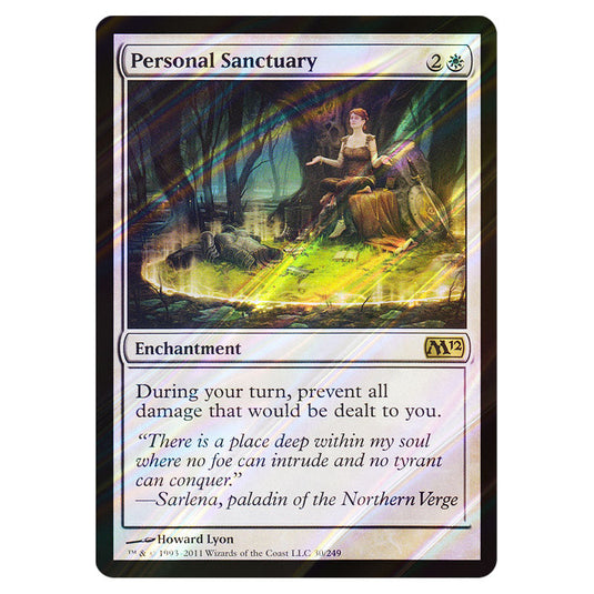 Personal Sanctuary 0030 card from the Magic The Gathering set Magic 2012