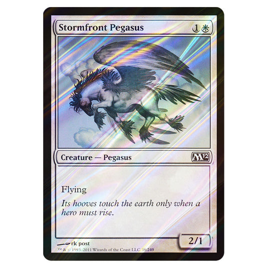 Stormfront Pegasus 0038 card from the Magic The Gathering set Magic 2012