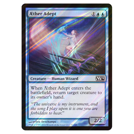 Aether Adept 0041 card from the Magic The Gathering set Magic 2012