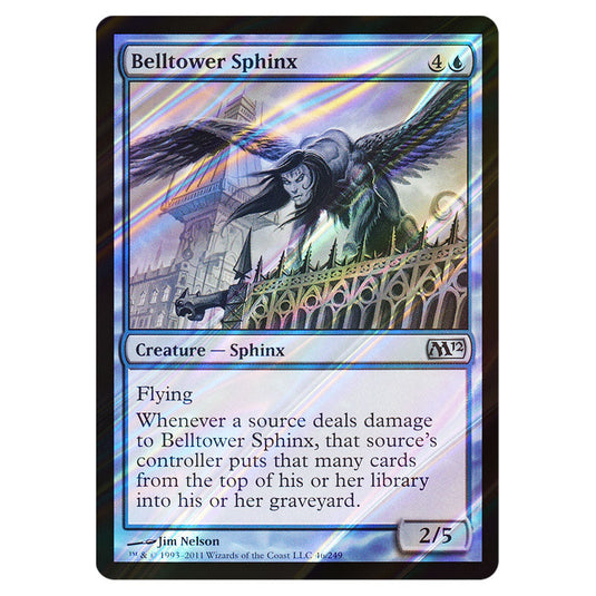 Belltower Sphinx 0046 card from the Magic The Gathering set Magic 2012