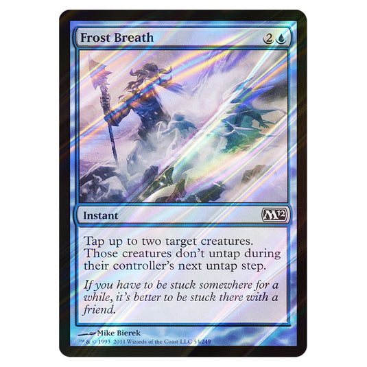 Frost Breath 0054 card from the Magic The Gathering set Magic 2012