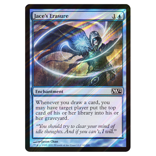 Jace's Erasure 0060 card from the Magic The Gathering set Magic 2012