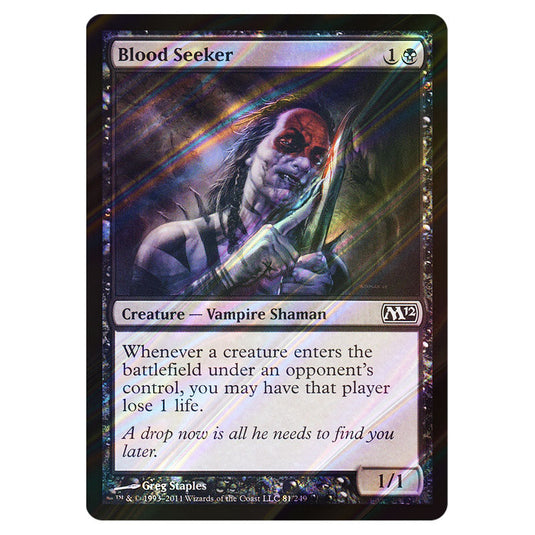 Blood Seeker 0081 card from the Magic The Gathering set Magic 2012