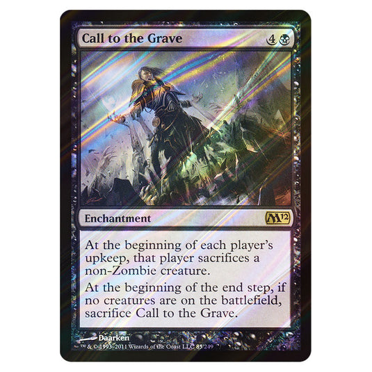 Call to the Grave 0085 card from the Magic The Gathering set Magic 2012