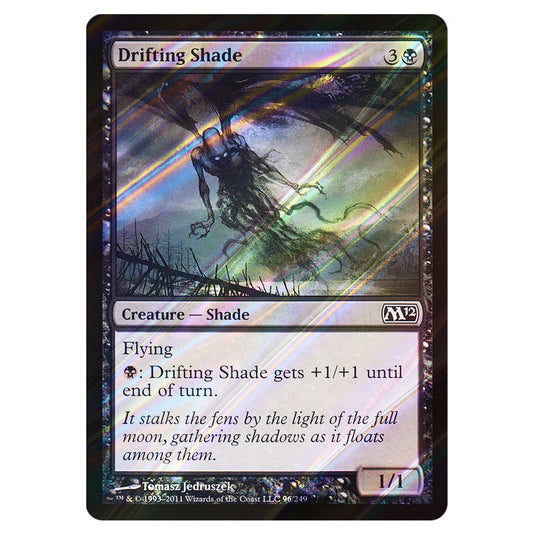 Drifting Shade 0096 card from the Magic The Gathering set Magic 2012