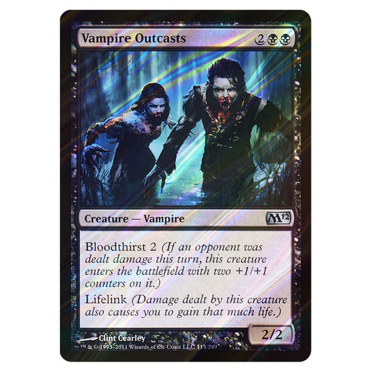 Vampire Outcasts 0115 card from the Magic The Gathering set Magic 2012