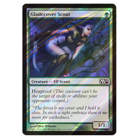 Gladecover Scout 0178 card from the Magic The Gathering set Magic 2012