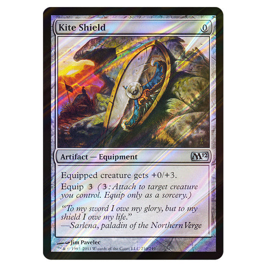 Kite Shield 0210 card from the Magic The Gathering set Magic 2012