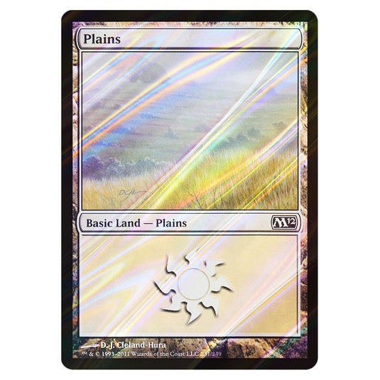 Plains 0231 card from the Magic The Gathering set Magic 2012