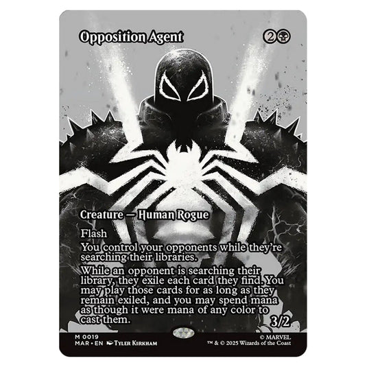 Opposition Agent 0019 card from the Magic The Gathering set Marvel Universe