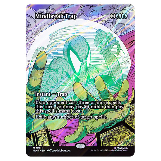 Mindbreak Trap 0011 card from the Magic The Gathering set Marvel Universe
