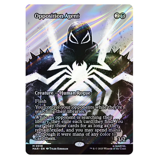 Opposition Agent 0019 card from the Magic The Gathering set Marvel Universe
