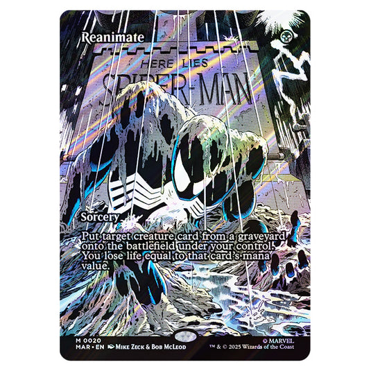 Reanimate 0020 card from the Magic The Gathering set Marvel Universe