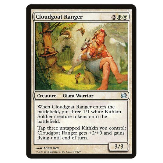 Cloudgoat Ranger 010 card from the Magic The Gathering set Modern Masters (MMA)