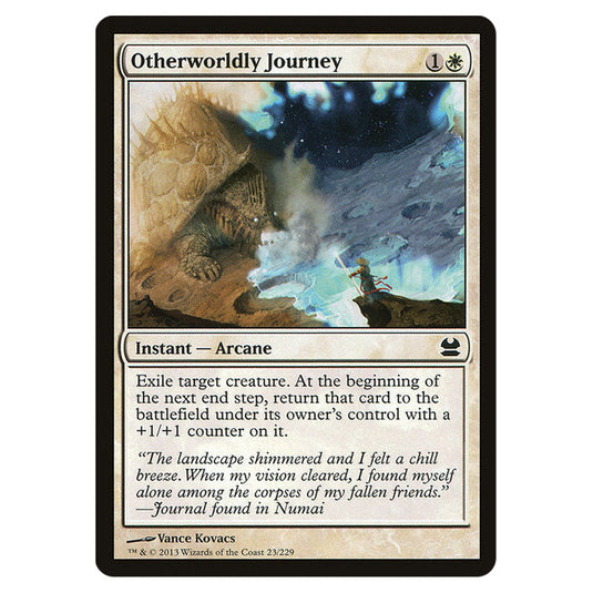 Otherworldly Journey 023 card from the Magic The Gathering set Modern Masters (MMA)
