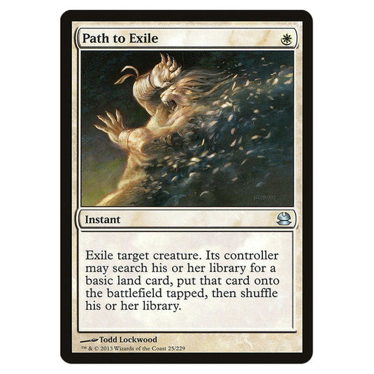 Path to Exile 025 card from the Magic The Gathering set Modern Masters (MMA)