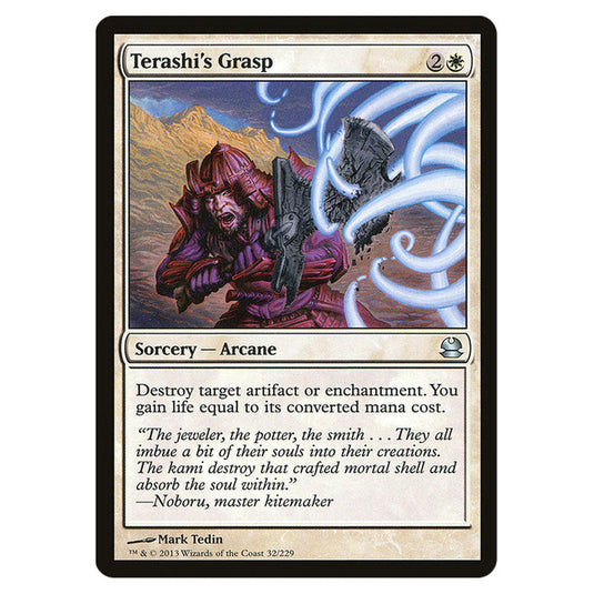 Terashi's Grasp 032 card from the Magic The Gathering set Modern Masters (MMA)