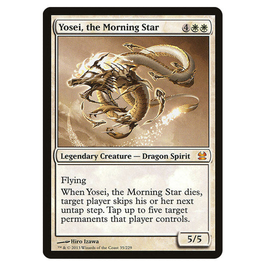 Yosei, the Morning Star 035 card from the Magic The Gathering set Modern Masters (MMA)