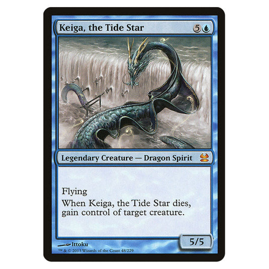 Keiga, the Tide Star 048 card from the Magic The Gathering set Modern Masters (MMA)