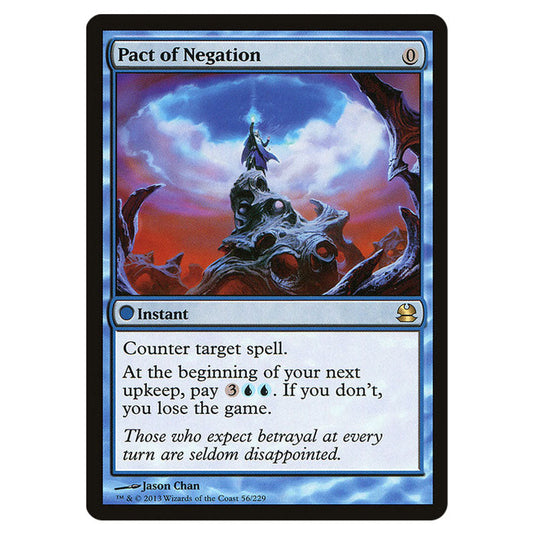 Pact of Negation 056 card from the Magic The Gathering set Modern Masters (MMA)